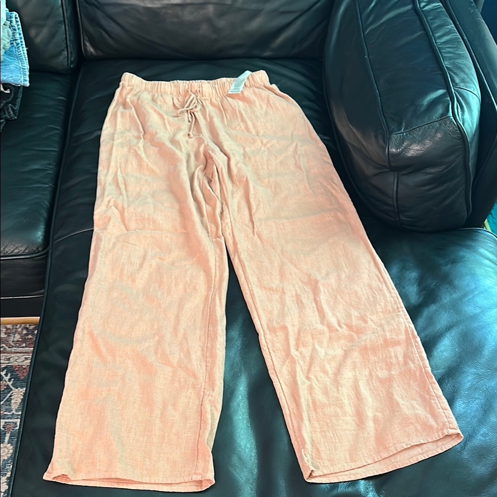 Aritzia wilfred linen pants
